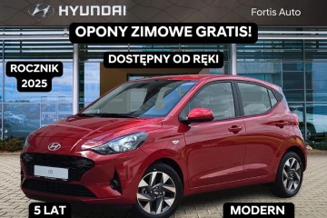 Hyundai i10 1.2 MPI 79KM Modern + Comfort| 5 Kolorów| Kamera| Od ręki