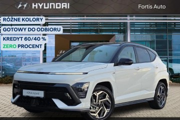 Hyundai Kona 1.6 GDI HEV 129KM N-line | 6DCT | Kamery 360 | Od ręki