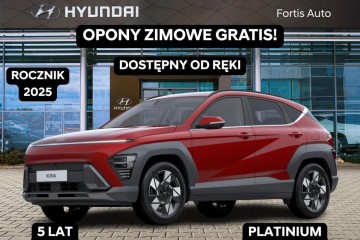 Hyundai Kona 1.6 T-GDI 138KM 7DCT Platinum | Kamery 360 | Od ręki