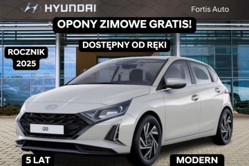 Hyundai i20 1.2 MPI 79KM Modern + Comfort | Cyfrowe Zegary | Od Ręki